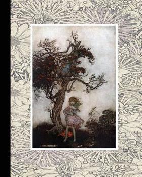 Vintage illustration journal: Unique designed dot grid journal for the vintage illustration lover - Arthur Rackham -  - Dark fantasy - Ragged Children from Rip Van