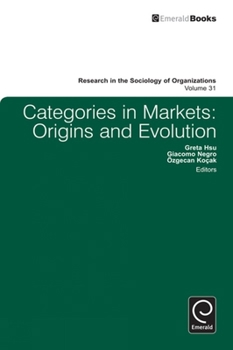 Hardcover Categories in Markets: Origins and Evolution Book
