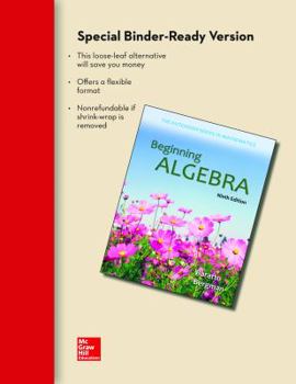 Video CDs for use with Beginning Algebra (Streeter)
