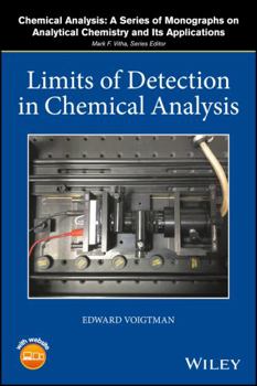 Hardcover Limits of Detection in Chemical Analysis Book