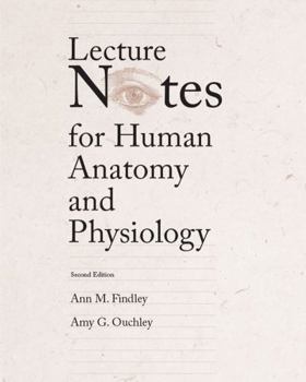 Hardcover Human Anatomy and Physiology Lecture Notes Book