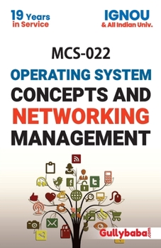 Paperback MCS-022 Operating System Concepts And Networking Management Book