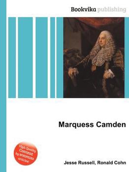 Paperback Marquess Camden Book