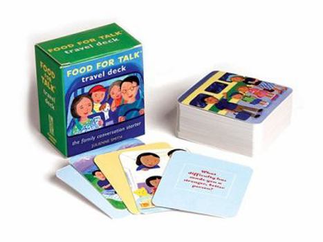 Paperback Food for Talk Travel Deck: Conversation Starters for Families on the Road Book