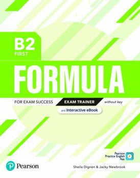 Paperback Formula B2 First Exam Trainer Without Key & Ebook Book