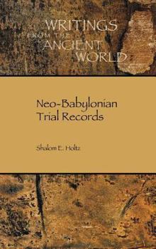 Hardcover Neo-Babylonian Trial Records Book
