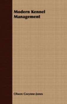 Paperback Modern Kennel Management Book