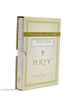 Leather Bound HarperCollins Catholic Gift Bible-NRSV Book