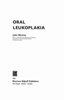 Paperback Oral Leukoplakia Book