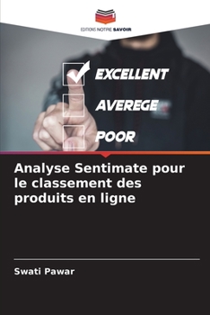 Paperback Analyse Sentimate pour le classement des produits en ligne [French] Book