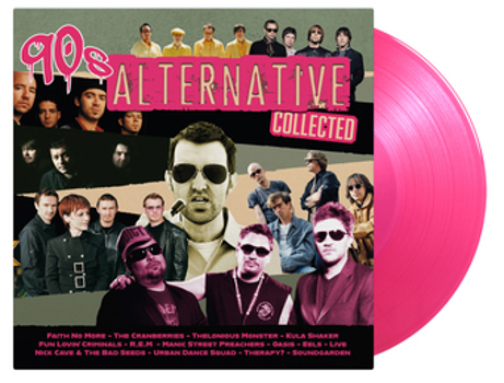 Vinyl 90's Alternative Collected Limited Translucent Mag Book