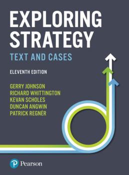 Paperback Exploring Strategy: Text and Cases Book