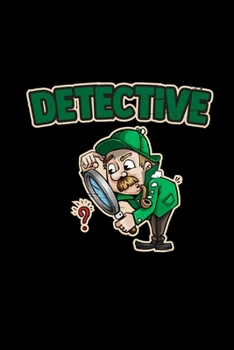 Detective: 6x9 DETECTIVE | dotgrid | dot grid paper | notebook | notes