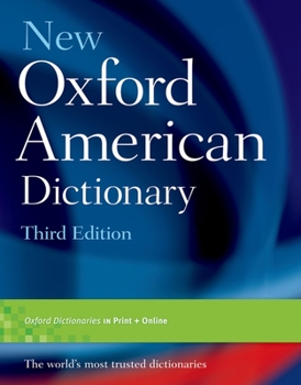 Hardcover New Oxford American Dictionary Book