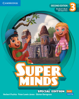Paperback Super Minds Level 3 Student's Book with Digital Pack Special Edition Book