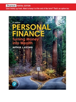 Paperback Personal Finance [RENTAL EDITION] Book