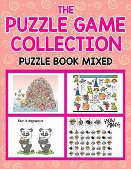 Paperback The Puzzle Game Collection: Puzzle Book Mixed Book