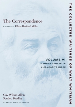 Paperback The Correspondence: Volume VI: A Supplement with a Composite Index Book