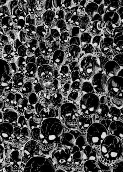 Gathering of Skulls Sketchbook - Black