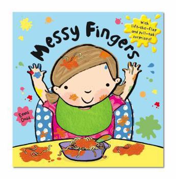 Hardcover Messy Fingers Book