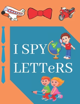 Paperback I Spy Letters: Word Search For Kids Book