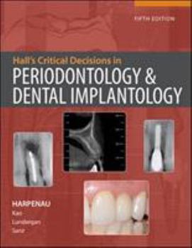 Paperback Hall's Critical Decisions in Periodontology and Dental Implantology Book