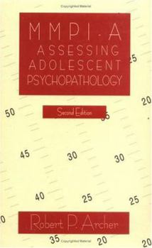 Hardcover MMPI-A: Assessing Adolescent Psychopathology Book