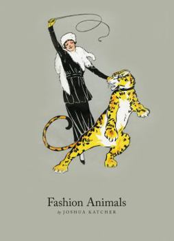 Hardcover Fashion Animals Book