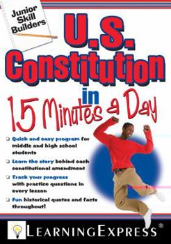 Paperback U.S. Constitution in 15 Minutes a Day Book
