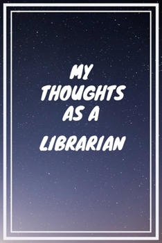 My thoughts as a Librarian: Librarian Career School Graduation Gift Journal / Notebook / Diary / Unique Greeting Card Alternative