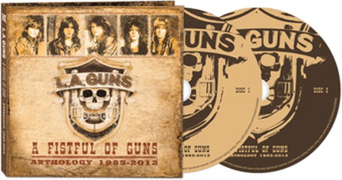 Music - CD Fistful Of Guns   Anthology 1985 2012 Book