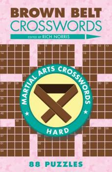 Paperback Brown Belt Crosswords Book
