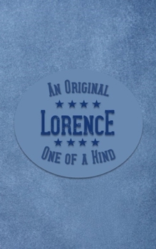 Paperback Lorence: Personalized Writing Journal for Men Book