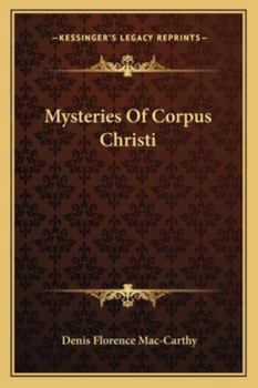 Paperback Mysteries Of Corpus Christi Book