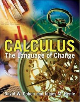 Hardcover Calculus: The Language of Change Book