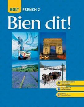 Hardcover Bien Dit!: Student Edition Level 2 2008 Book