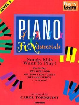Paperback Piano Fundamentals: Level 1 Book