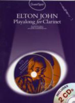 Hardcover Elton John: Playalong for Clarinet Book