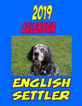 Paperback 2019 Calendar English Settler: Dog calendar, personal contacts, password log, notes, to do list and more. Book