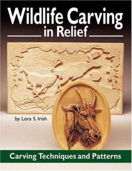 Paperback Wildlife Carving in Relief: Carving Techniques and Patterns Book