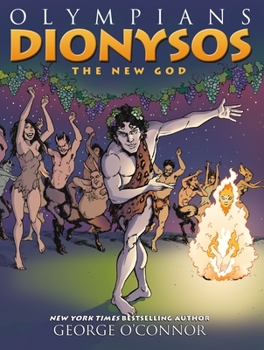 Paperback Olympians: Dionysos: The New God Book