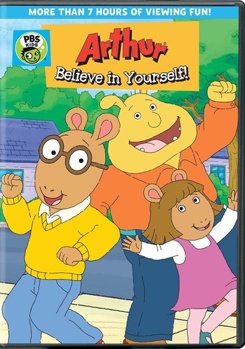 DVD Arthur: Believe in Yourself Book