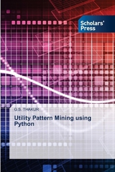 Paperback Utility Pattern Mining using Python Book