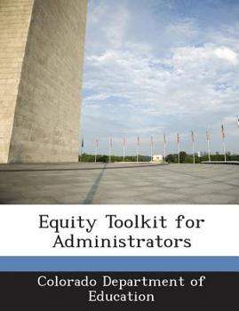 Paperback Equity Toolkit for Administrators Book