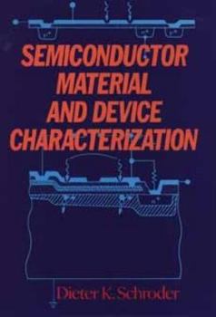 Hardcover Semiconductor Material and Device Characterization Book