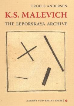 Hardcover K.S. Malevich: The Leporskaya Archive Book