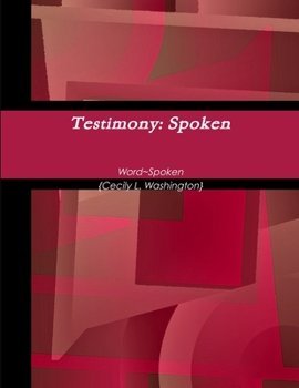 Paperback Testimony: Spoken Book