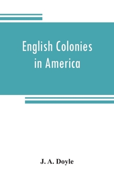 Paperback English colonies in America: Virginia, Maryland, and the Carolinas Book