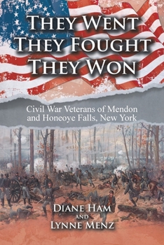 Paperback They Went They Fought They Won: Civil War Veterans of Mendon and Honeoye Falls, New York Book
