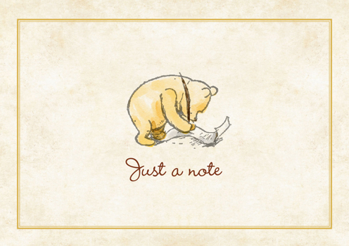 Gift Winnie-The-Pooh Note Cards (14 Cards, 15 Self-Sealing Envelopes) Book